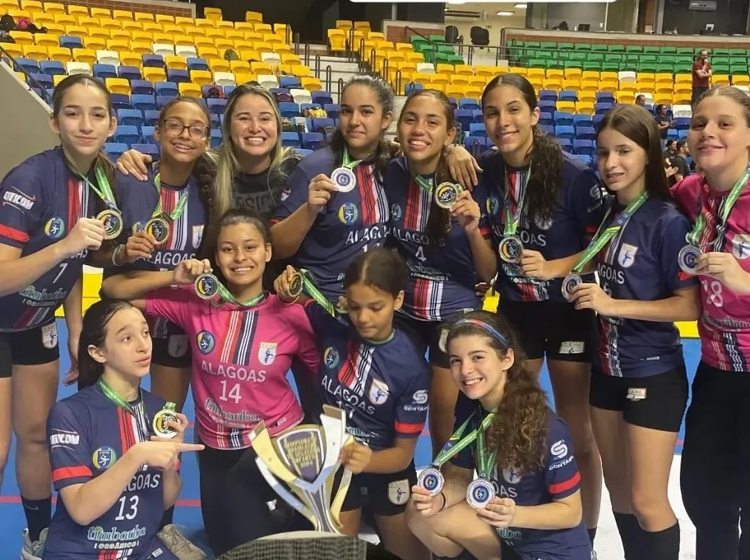 Alagoas conquista campeonato brasileiro infantil no feminino e no masculino