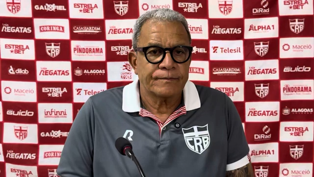 Vídeo l Hélio dos Anjos l Entrevista após a vitória do CRB sobre o Paysandu