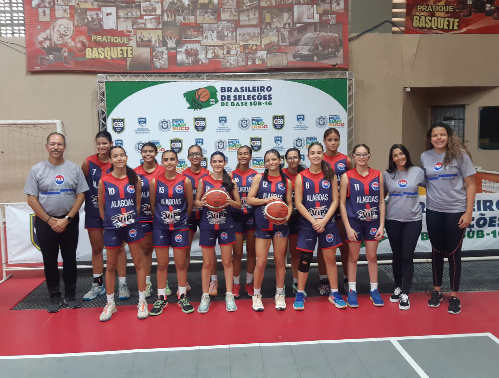 Alagoas perde para Paraíba na semifinal e vai disputar bronze no Brasileiro Sub16 em PE