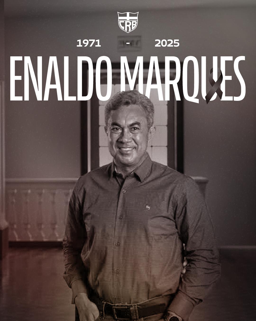 Morre Enaldo Marques, presidente do comitê gestor do CRB; Clube decreta luto Morre Enaldo Marques, presidente do comitê gestor do CRB; Clube decreta luto