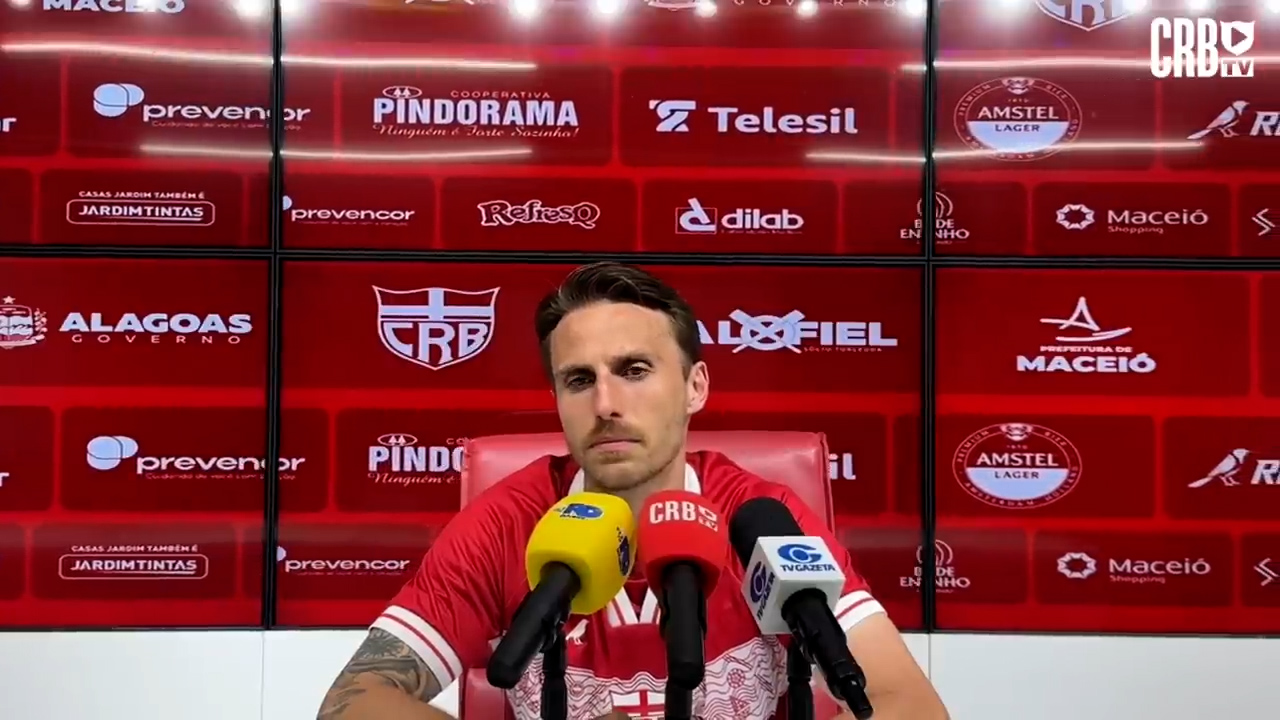 Vídeo | Bressan | zagueiro | Apresentação oficial como jogador do CRB