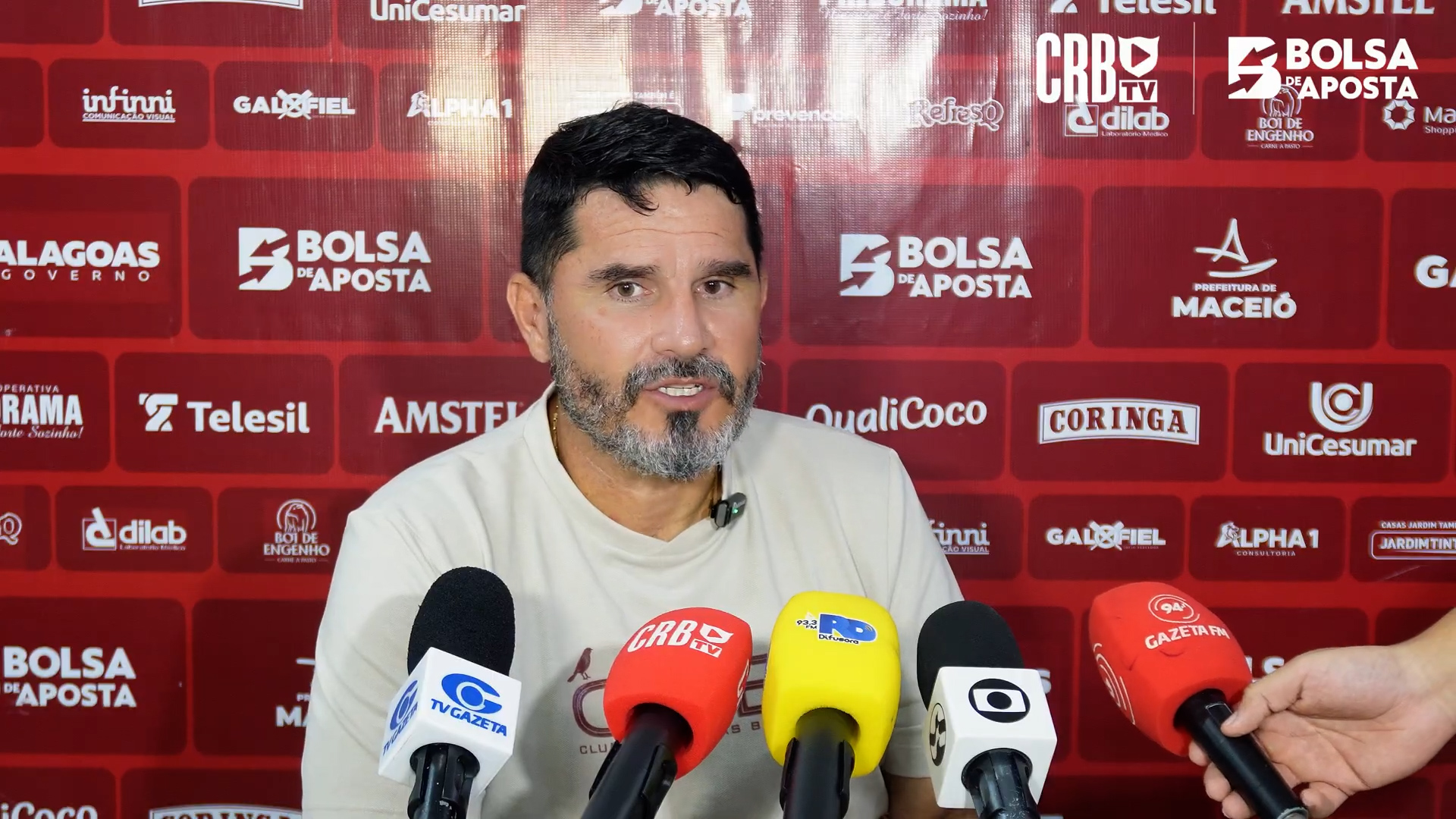 Vídeo | Eduardo Barroca | Primeiro tempo bom; Segundo tempo abaixo